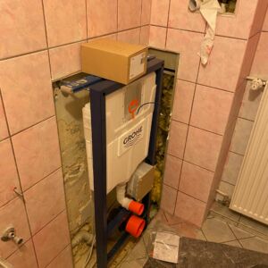 Badsanierung Carsten Petzold Baustelle Bad