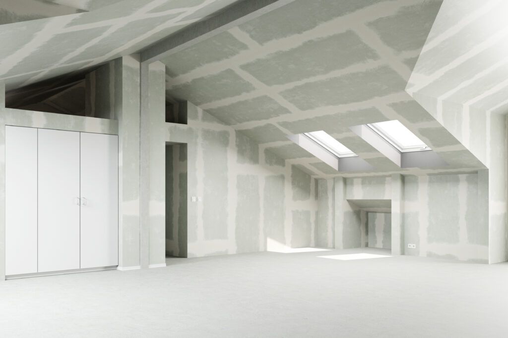 Dachboden ausbauen mithilfe von Trockenbau