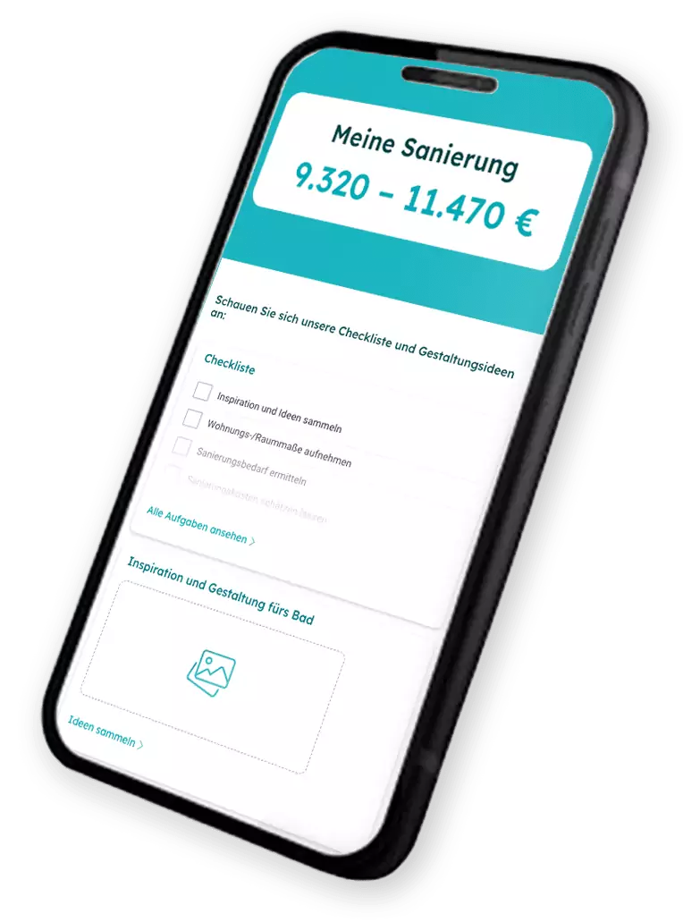 Handy mit dem Doozer-Dashboard