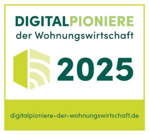 Siegel Digitalpioniere der Wohnungswirtschaft 2025