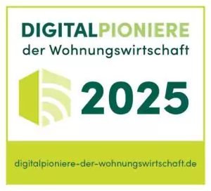 Siegel Digitalpioniere der Wohnungswirtschaft 2025